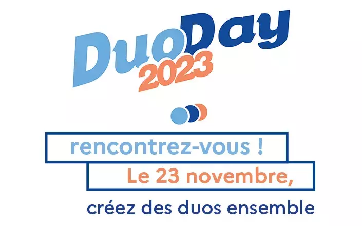 Visuel du DuoDay 2023